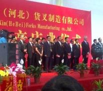 The Bolzoni Group opens new fork plant in China